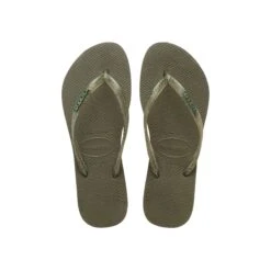 Flip-Flops Für Frauen Havaianas Slim Logo Metallic