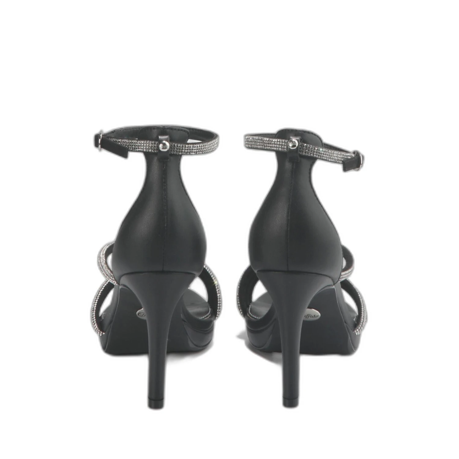 Sandalen Mit Absatz Aus Wildleder Für Damen Buffalo Serena Shine – Bild 4