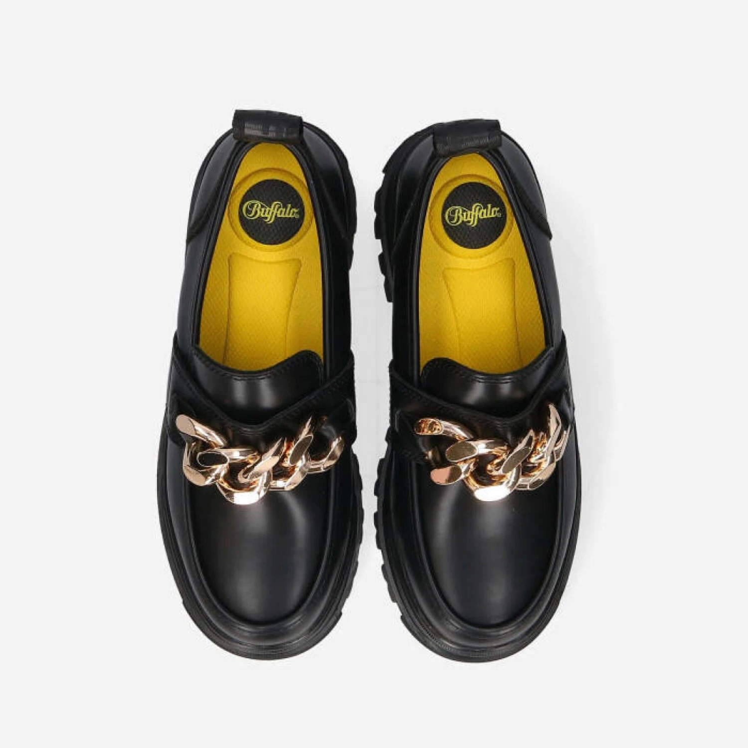 Mokassins Für Frauen Buffalo Aspha Loafer Chain – Bild 5