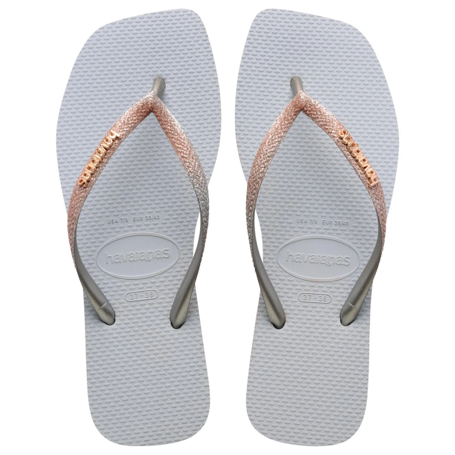 Flip-Flops Für Frauen Havaianas Square Glitter