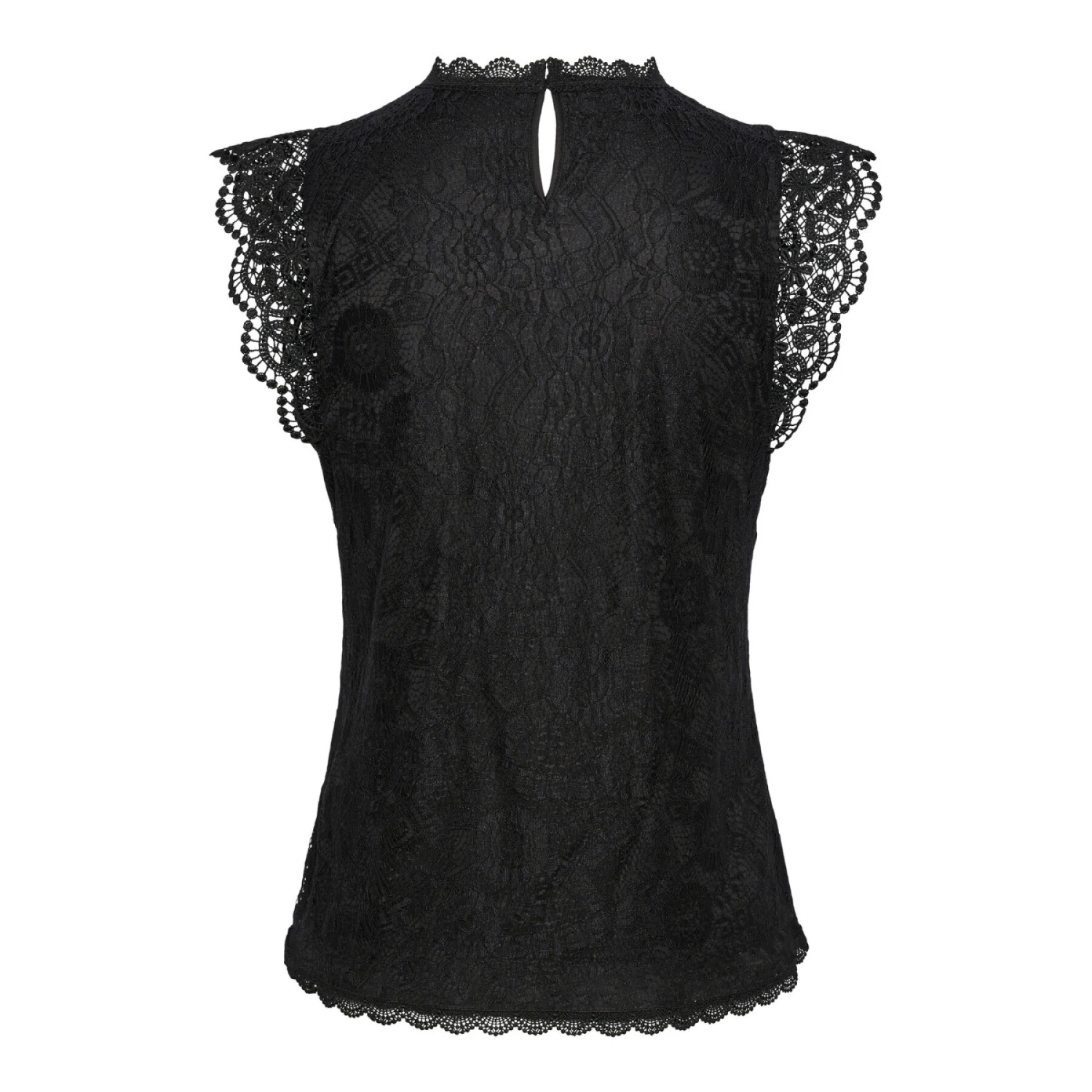 Tanktop Aus Spitze, Langarm, Damen Pieces Olline – Bild 2