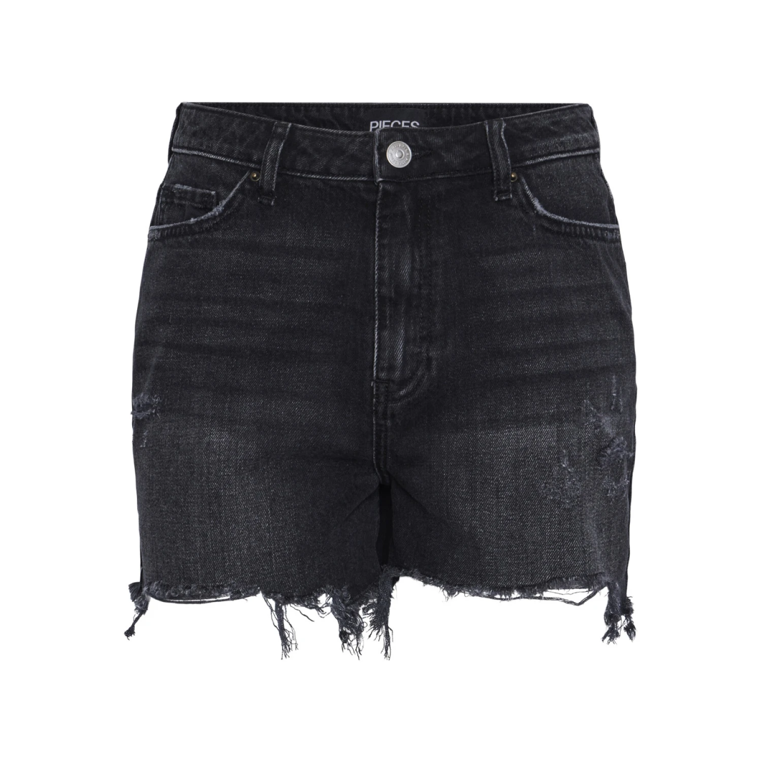 Shorts Für Damen Pieces Pcsummer HW Dest BLC Noos